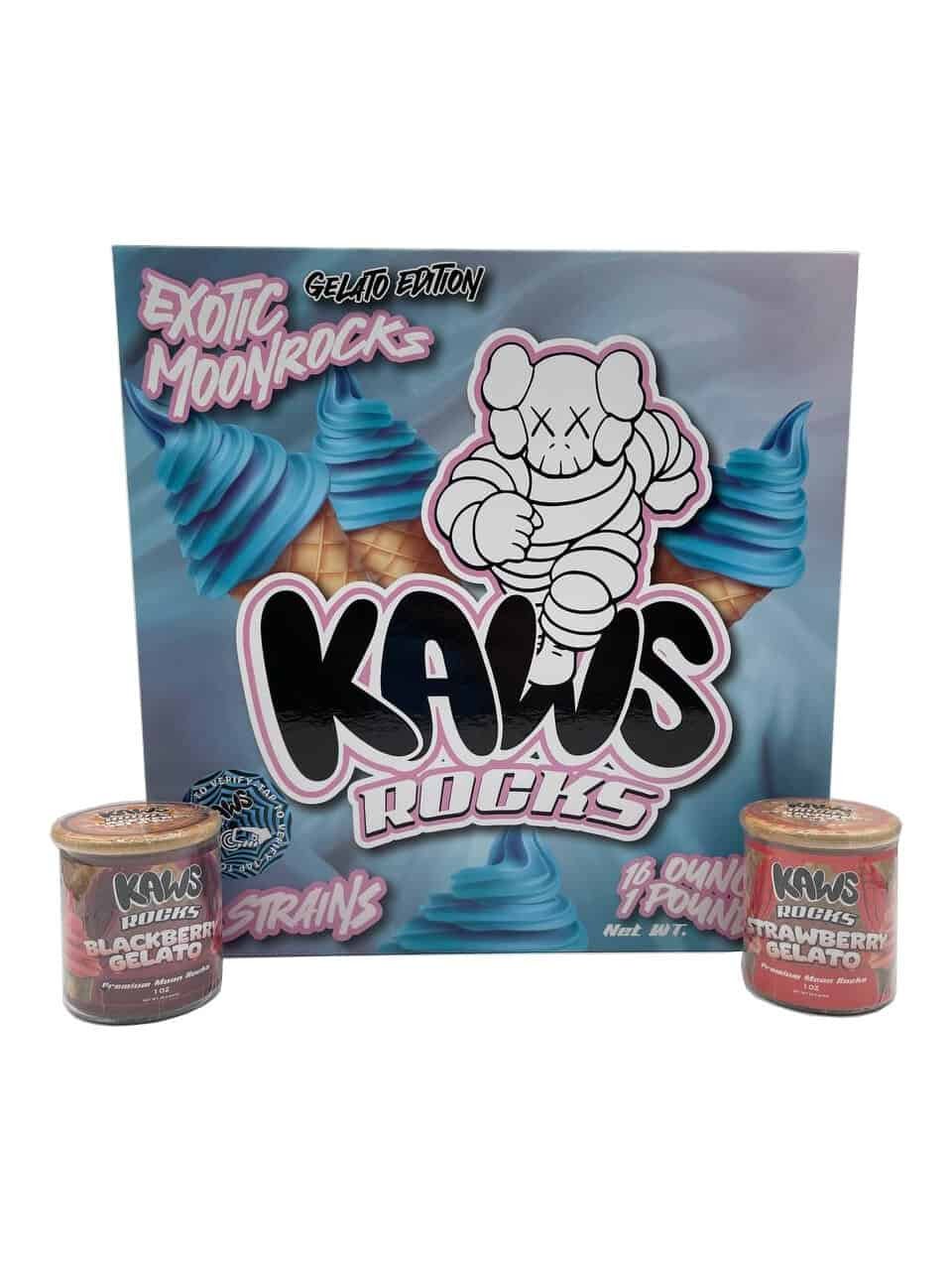 Kaws Rocks Gelato Edition