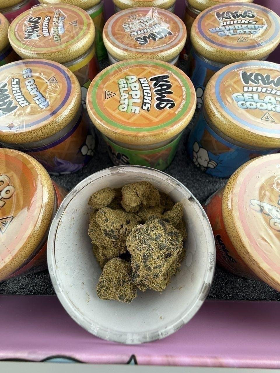 Kaws Rocks Moon Rocks